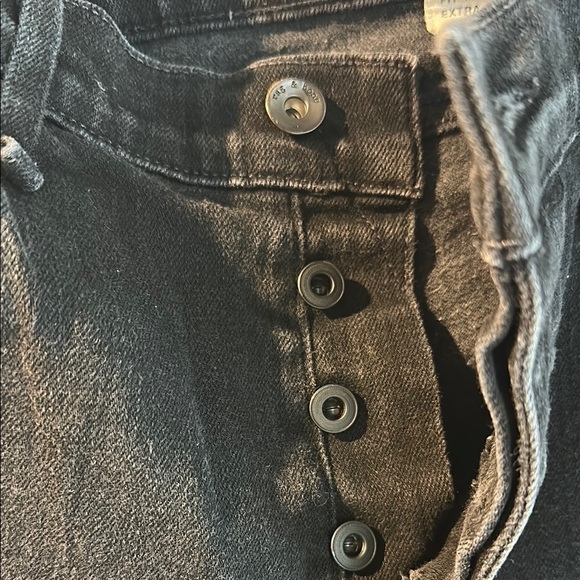 rag & bone Black Men's Slim Jeans - Picture 3 of 8